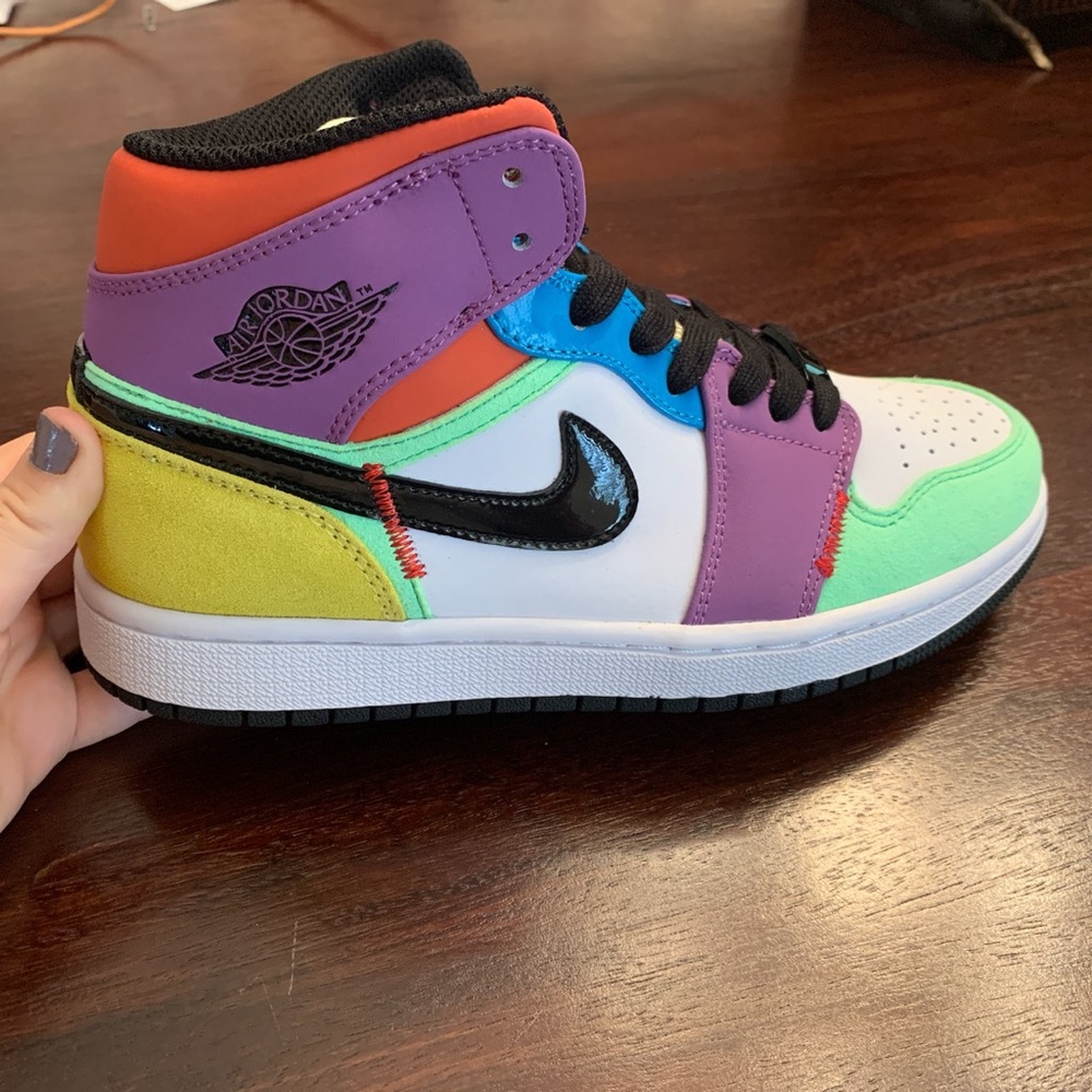 Lightbulb Jordan 1 Women’s Multicolor Sneaker